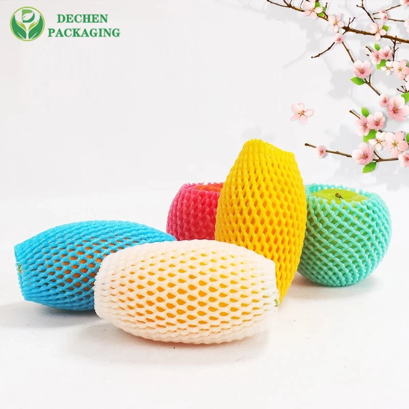 Packaging PE Tubular Net for Fruit Packing Foam Sleeve to Protect The Eggs